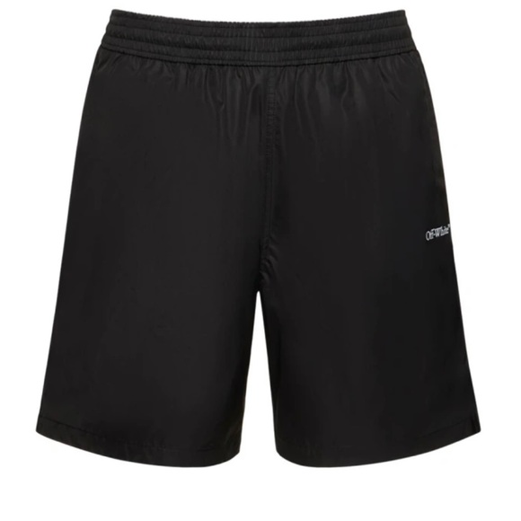 BNWT Off-White Men's Rainbow Gradient Surfer Swim Shorts Size XS/S - Picture 1 of 9